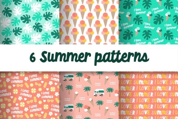 6 Summer Seamless Patterns: A Designer's Review of Graphics