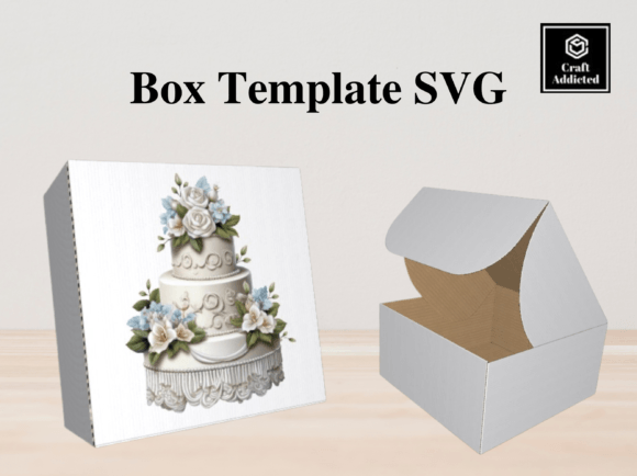Anniversary Cake Gift Box Template SVG: A 3D SVG Shapes Review