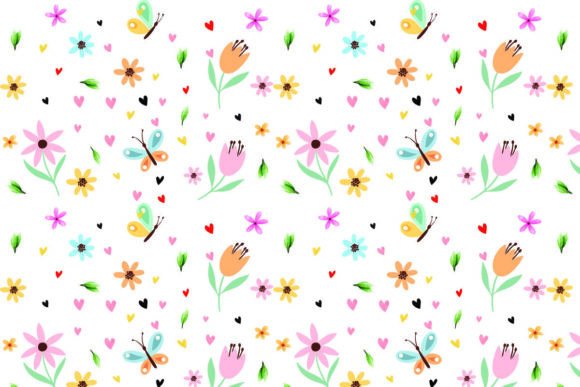 Beautiful Chaos Flower Patterns: A Graphic Design Review for Freebies
