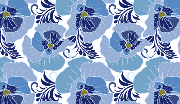 Beautiful Violets Seamless Pattern Svg: A Designer's Review
