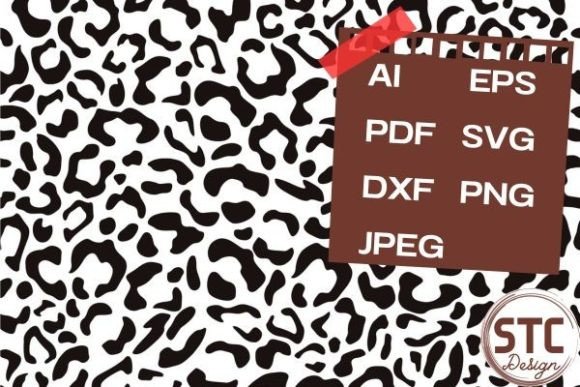 Black White Leopard Seamless Patterns: A Graphic Design Asset Review
