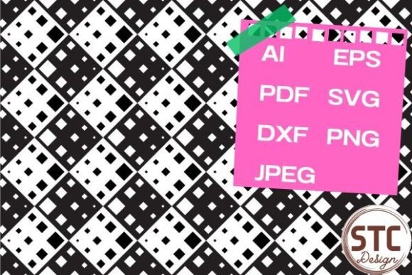 Black White Seamless Square Patterns: A Seller's Review