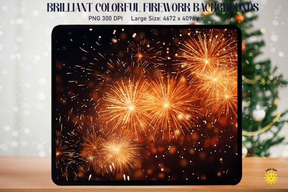 Brilliant Colorful Firework Background Review