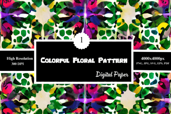 Colorful Floral Patterns: A Designer's Review of These Freebies Graphics