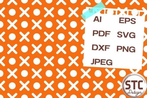 Geometric Orange White Seamless Patterns: A Graphics Review