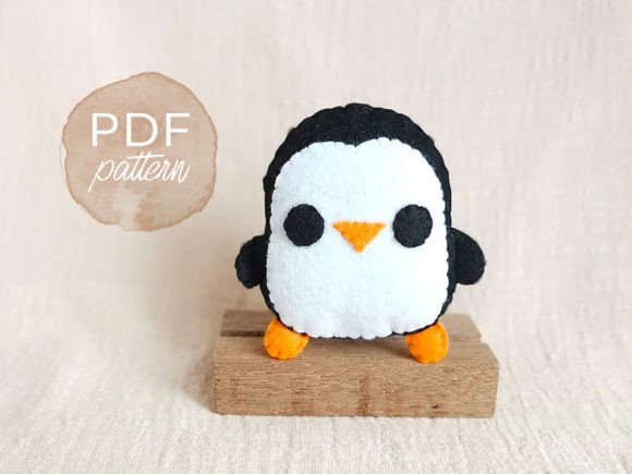 Little Penguin Felt Sewing Pattern Review