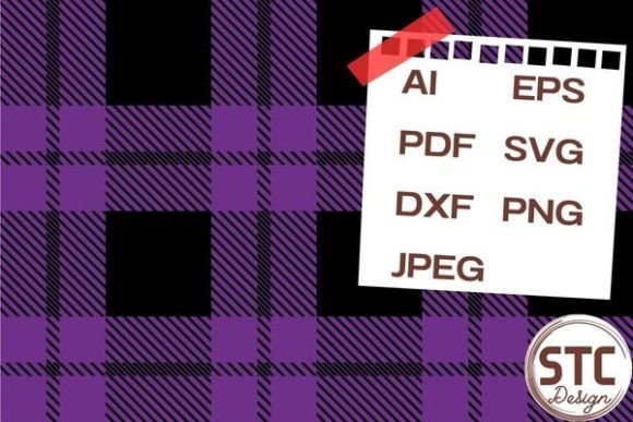 Purple Plaid Patterns: A Graphics Review for Sellers