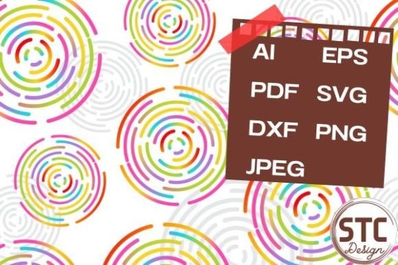 Rainbow Circle Line Seamless Patterns: A Designer's Review