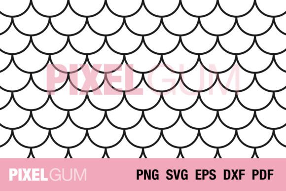 Seamless Fish Scale Pattern: Graphics for Modern Editorial