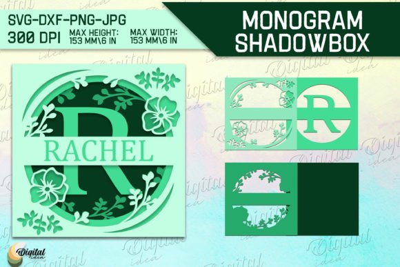 Shadow Box Alphabet Papercut Letter R: 3D SVG for Editorial Design