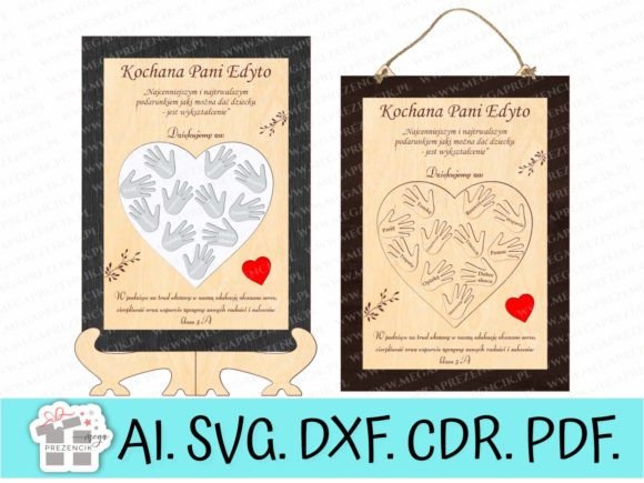 Teacher s Day Frame with Heart Laser Cut Graphics & Patterns Review